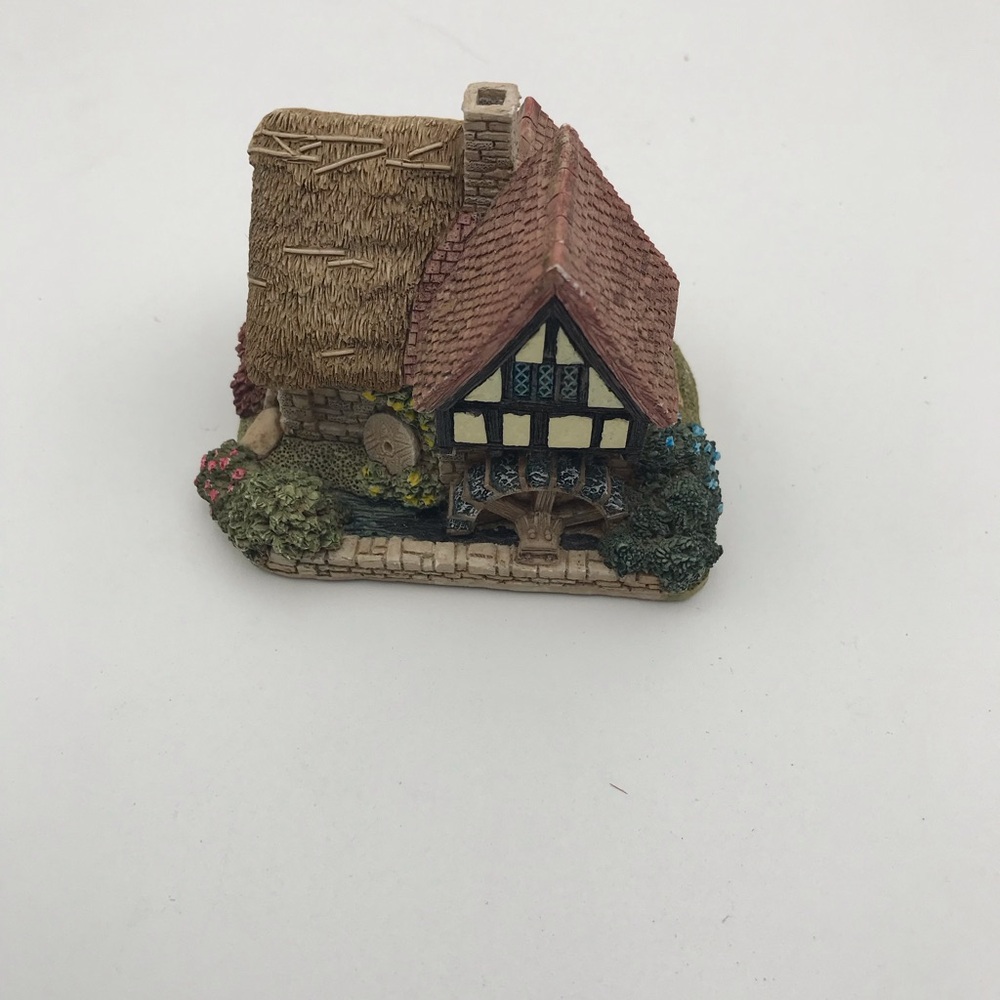 1994 Lilliput Lane Small Cottage Figurine Waterside Mill Decorative Model